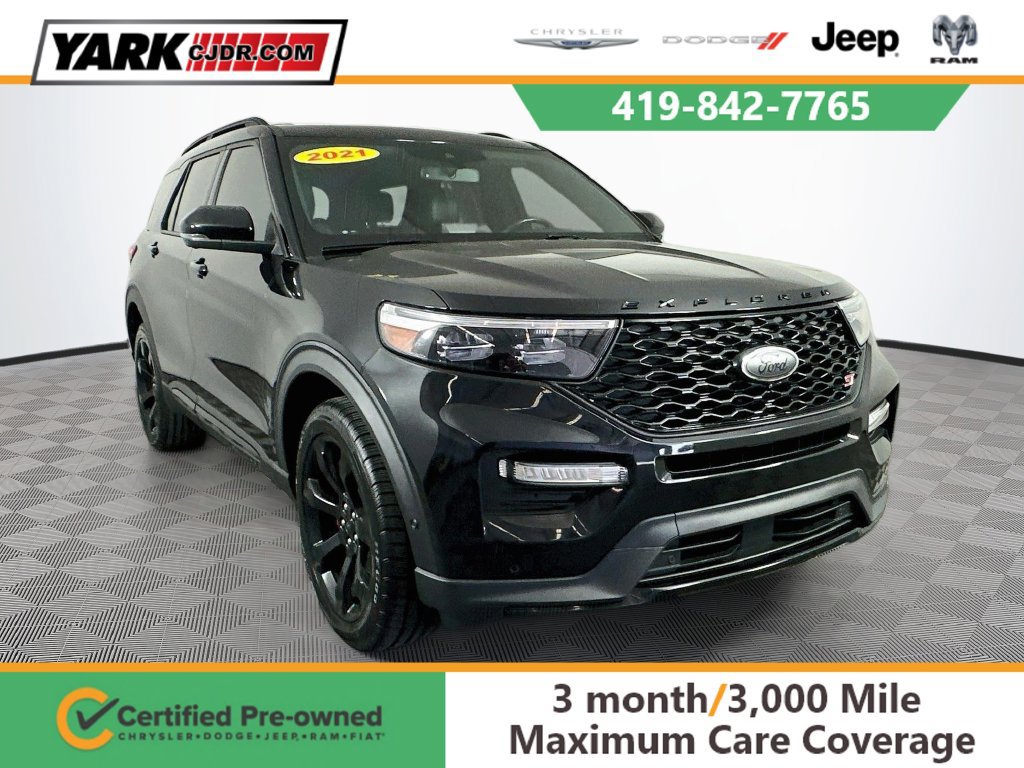 Used 2021 Ford Explorer ST w/ Equipment Group 401A AWD/4WD 360° Tour
