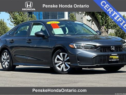 Certified 2025 Honda Civic LX image 1