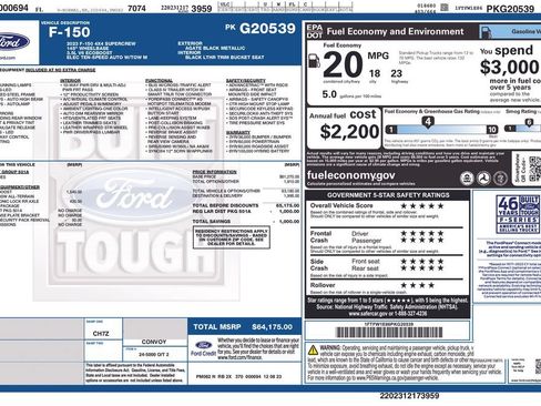 Certified 2023 Ford F150 Lariat AWD/4WD image 5