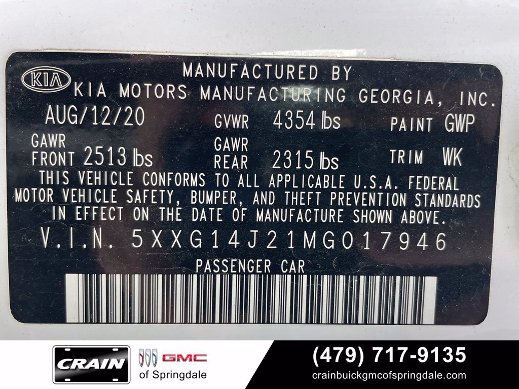 Used 2021 Kia K5 LXS FWD image 31