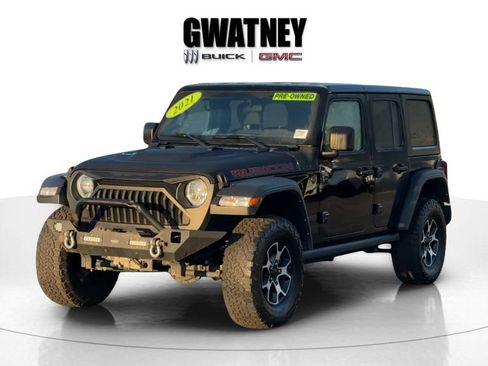 Used 2021 Jeep Wrangler Unlimited Rubicon AWD/4WD image 3