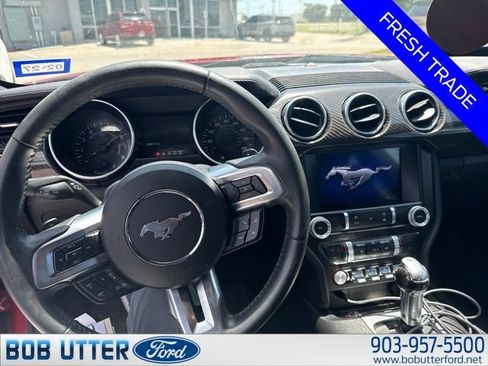Used 2020 Ford Mustang Premium w/ Carbon Sport Interior Package RWD image 8