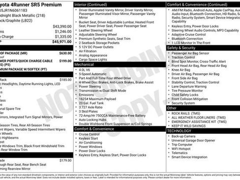 Used 2022 Toyota 4Runner SR5 Premium w/ Moonroof Package image 3