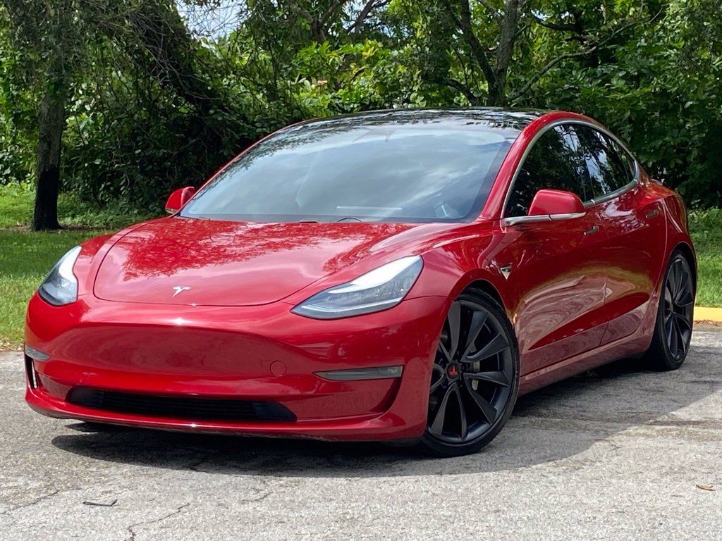 Used 2019 Tesla Model 3 Performance AWD/4WD image 1