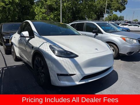 Used 2021 Tesla Model Y Performance AWD/4WD image 1
