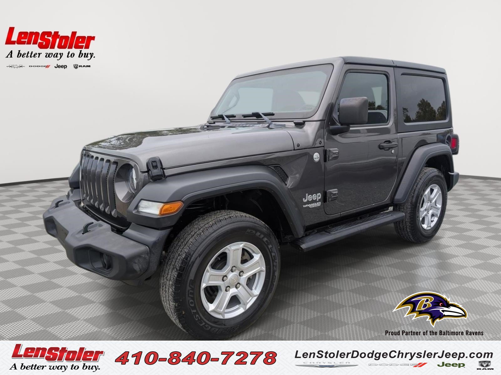 Used 2020 Jeep Wrangler Sport AWD/4WD image 1