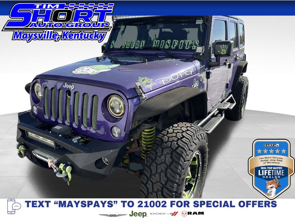 Used 2017 Jeep Wrangler Unlimited Sport w/ Quick Order Package 24S AWD/4WD 360° Tour