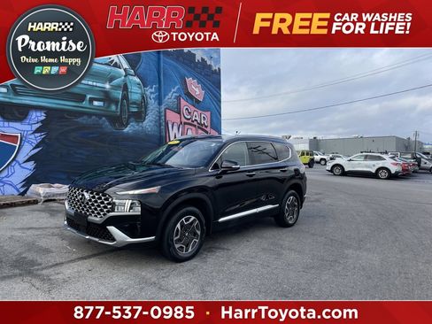 Used 2022 Hyundai Santa Fe Blue AWD/4WD image 1