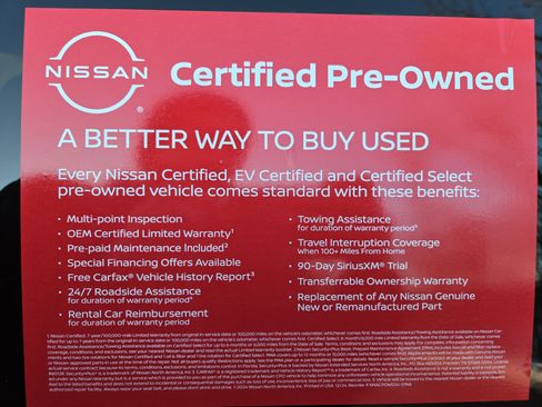 Certified 2024 Nissan Murano Platinum w/ Cargo Package image 33