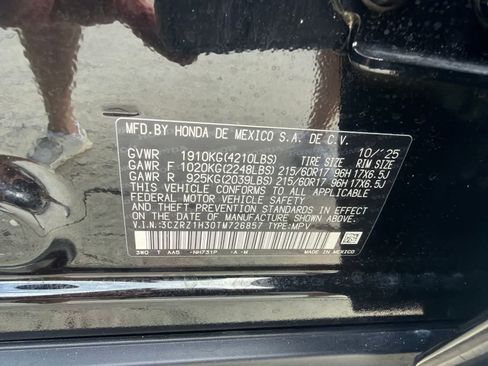 Certified 2026 Honda HR-V LX image 21