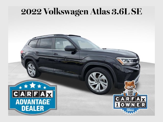 Used 2022 Volkswagen Atlas SE FWD 360° Tour