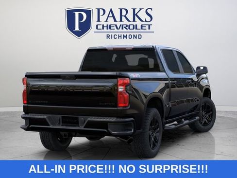 New 2026 Chevrolet Silverado 1500 Custom w/ Turbomax Blackout Package AWD/4WD image 4