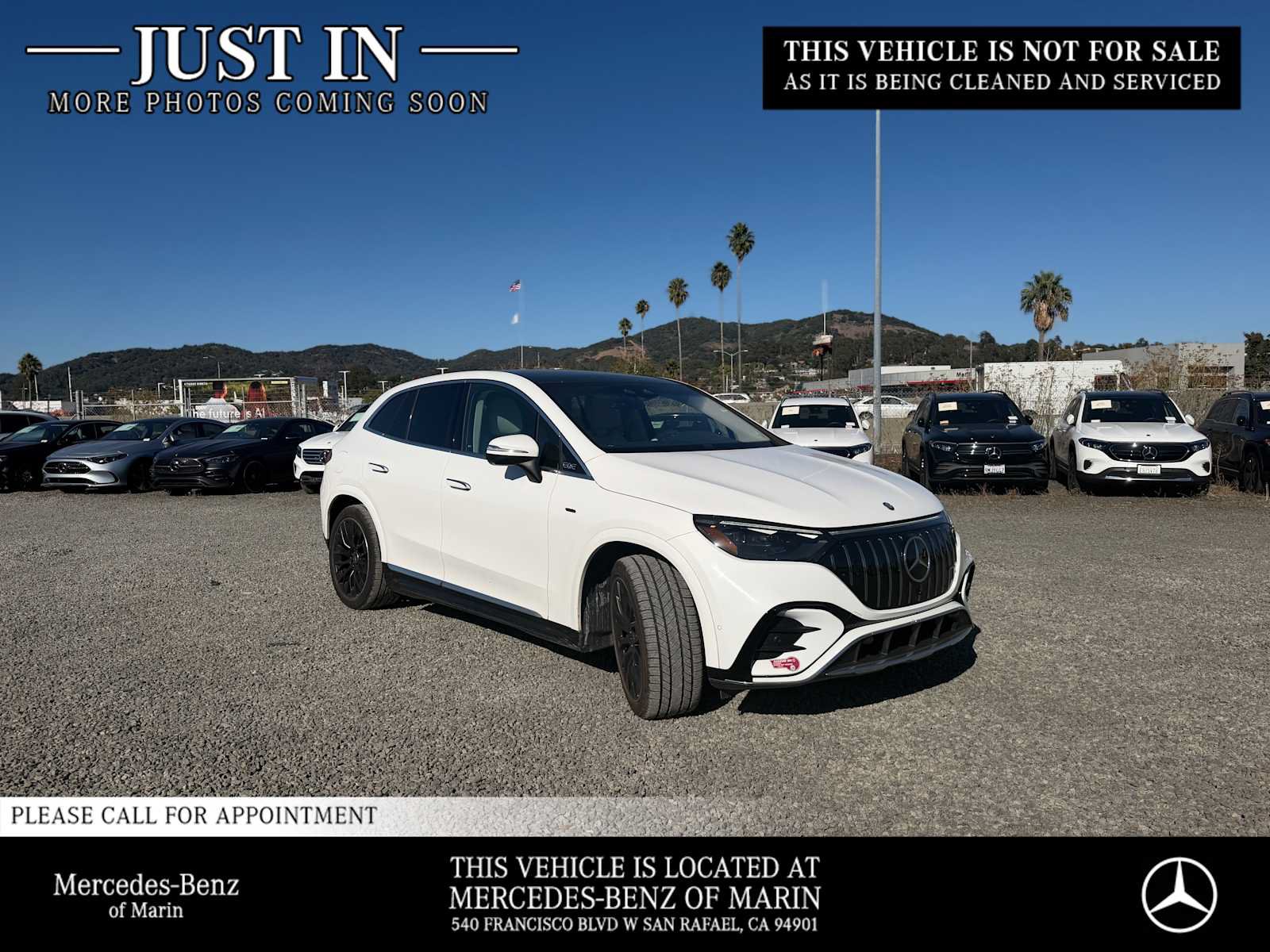 Used 2024 Mercedes-Benz EQE AMG 4MATIC SUV image 2