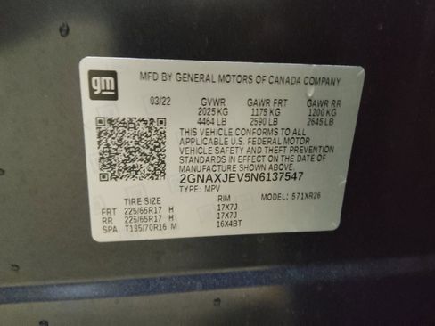 Used 2022 Chevrolet Equinox LT FWD image 33