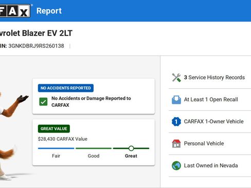 Used 2024 Chevrolet Blazer EV LT AWD/4WD image 5