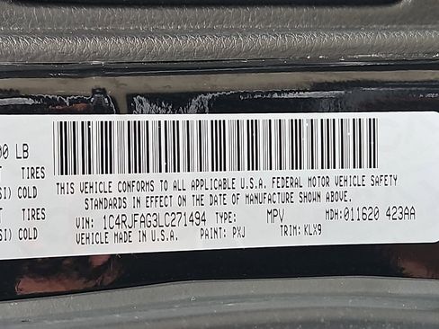 Used 2020 Jeep Grand Cherokee Altitude image 30