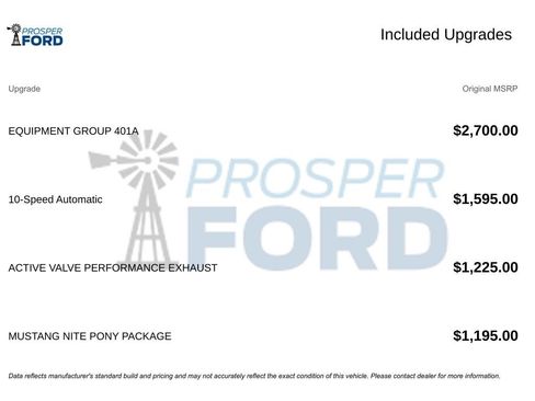 Used 2023 Ford Mustang GT Premium w/ Equipment Group 401A RWD image 3