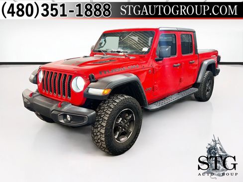 Used 2023 Jeep Gladiator Rubicon w/ LED Lighting Group AWD/4WD image 1