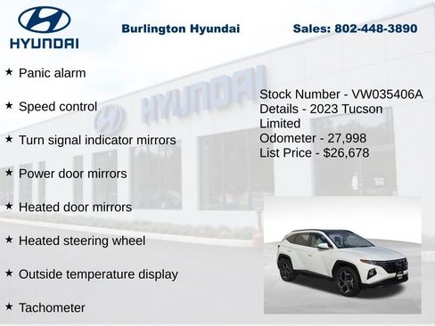 Used 2023 Hyundai Tucson Limited image 25