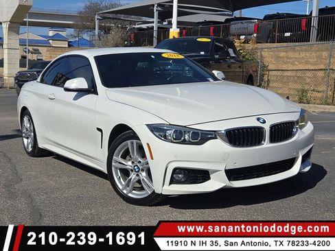 Used 2018 BMW 430i xDrive Convertible image 1