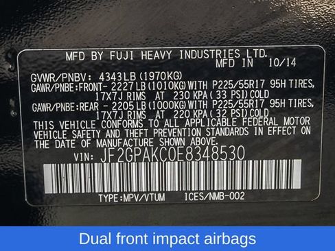 Used 2014 Subaru Crosstrek 2.0i Limited AWD/4WD image 33