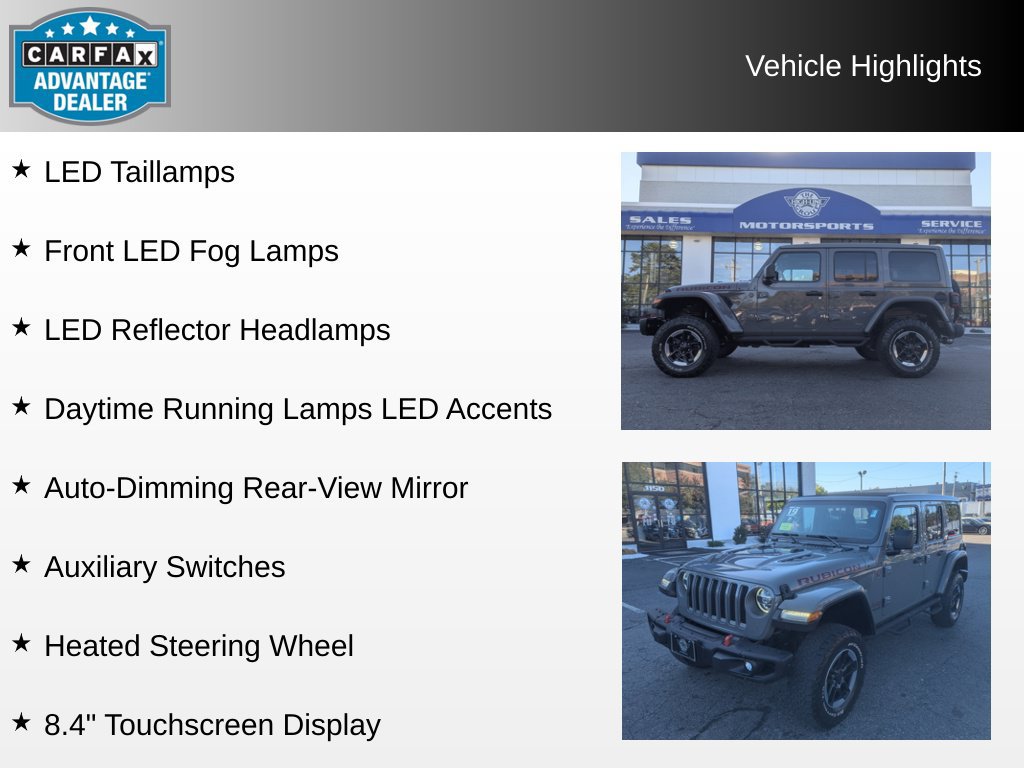 Used 2019 Jeep Wrangler Unlimited Rubicon AWD/4WD image 12