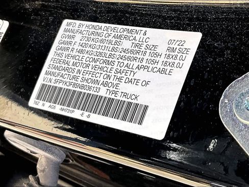 Used 2022 Honda Ridgeline Black Edition image 36
