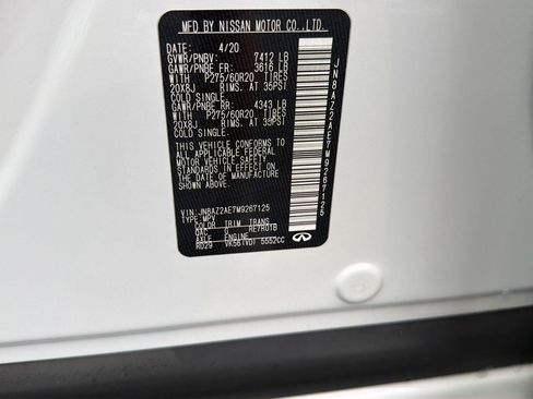Used 2021 INFINITI QX80 Luxe w/ All-Season Package AWD/4WD image 45