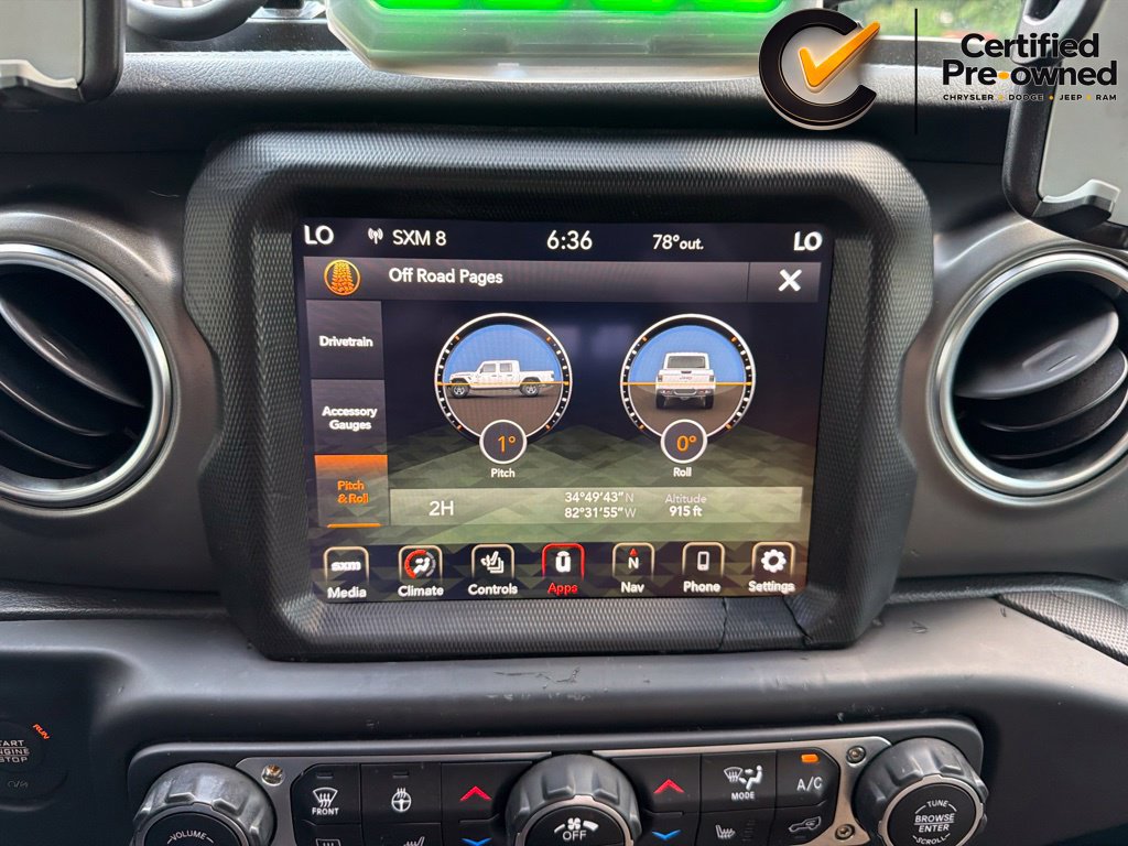 Certified 2023 Jeep Gladiator Rubicon w/ Cold Weather Group AWD/4WD image 91