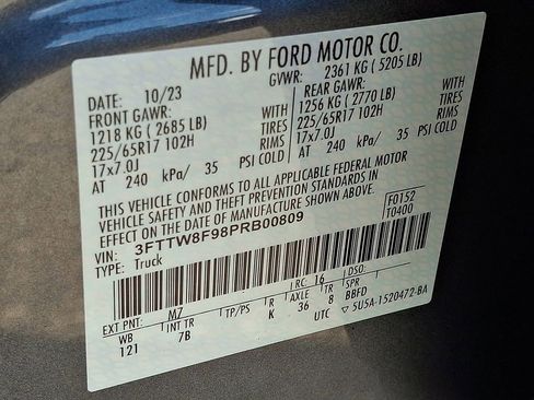 Used 2023 Ford Maverick XLT w/ Equipment Group 300A Standard image 28