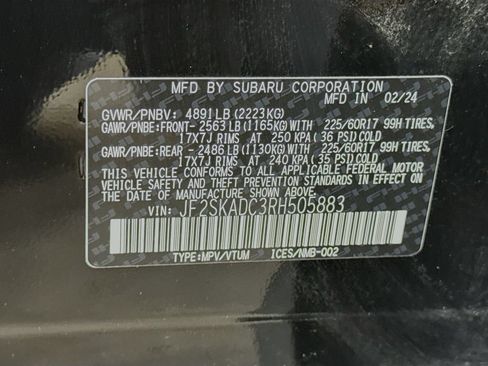 Used 2024 Subaru Forester Premium AWD/4WD image 43