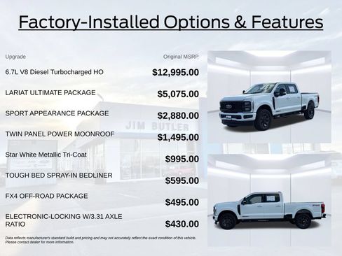 Used 2024 Ford F350 Lariat w/ Lariat Ultimate Package AWD/4WD image 3