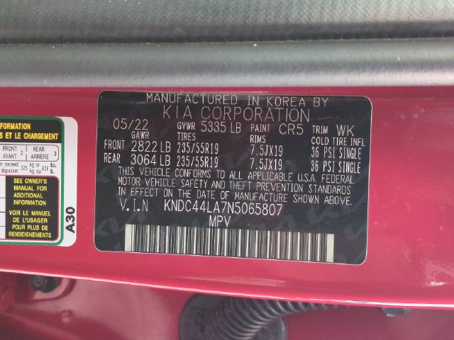Certified 2022 Kia EV6 GT-Line RWD image 36