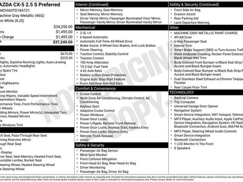 New 2026 MAZDA CX-5 Preferred AWD/4WD image 6