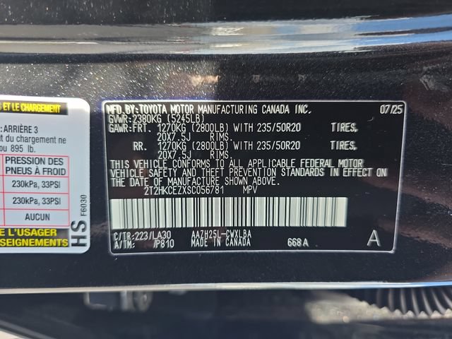 Certified 2025 Lexus NX 350h AWD w/ Cold Area Package image 37