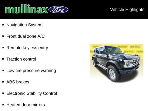 New 2026 Ford Bronco Heritage Edition AWD/4WD image 15
