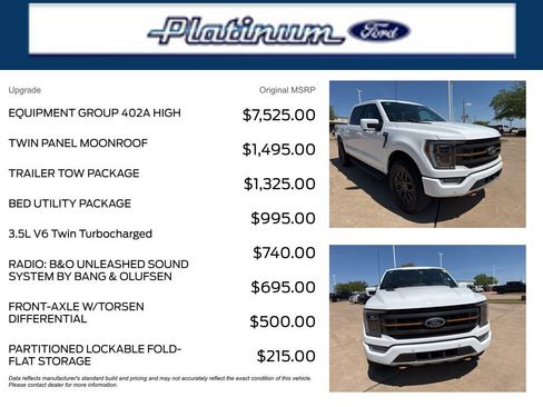 Used 2023 Ford F150 Tremor w/ Equipment Group 402A High image 11