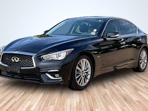 Used 2018 INFINITI Q50 Luxe w/ Sensory Package (Luxe) RWD image 1