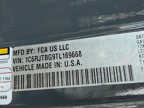 New 2026 Jeep Gladiator Rubicon w/ Steel Power Dome Hood Package image 25