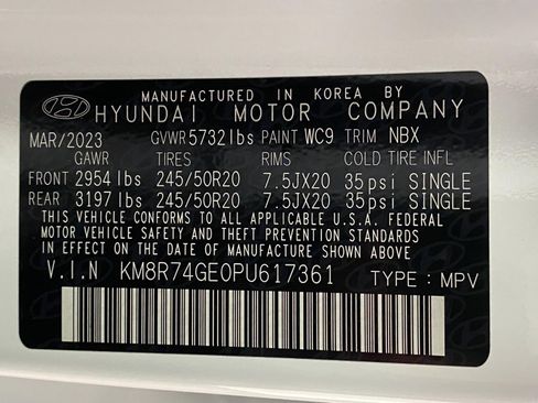 Used 2023 Hyundai Palisade Calligraphy FWD image 39