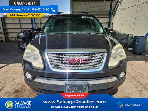 Used 2012 GMC Acadia SLT w/ LPO, 'HIT The Road' Package FWD image 7