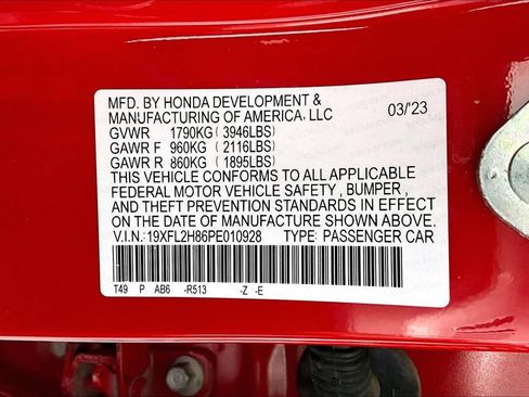 Used 2023 Honda Civic Sport image 32