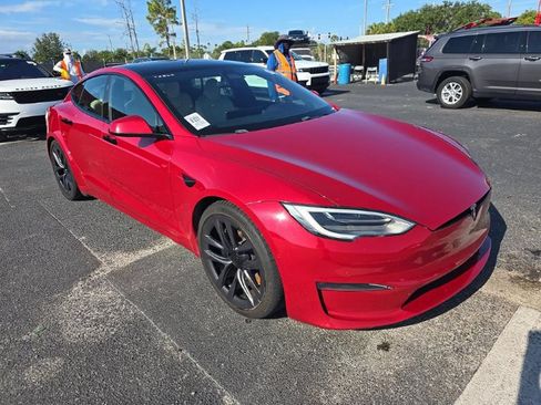Used 2021 Tesla Model S Plaid AWD/4WD image 3