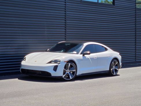 Certified 2021 Porsche Taycan Turbo AWD/4WD image 1