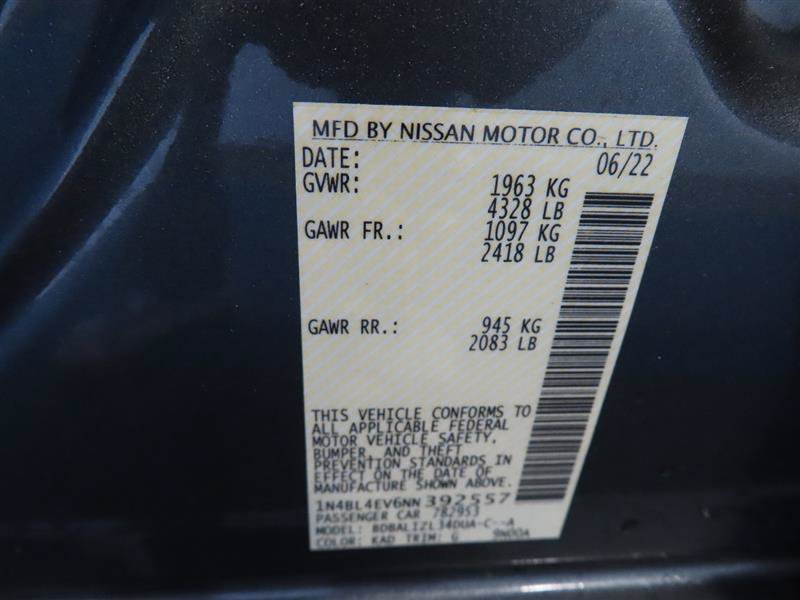Used 2022 Nissan Altima 2.5 SL FWD image 36