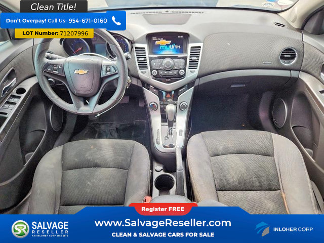 Used 2016 Chevrolet Cruze LT w/ Sun And Sound Package FWD image 11