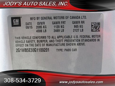 Used 2016 Chevrolet Impala LT image 34