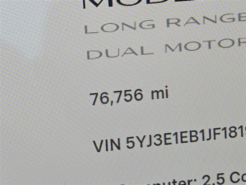 Used 2018 Tesla Model 3 Long Range AWD/4WD image 3