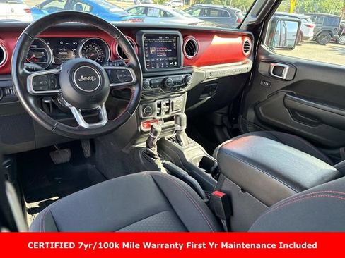 Used 2022 Jeep Wrangler Unlimited Rubicon w/ LED Lighting Group AWD/4WD image 20