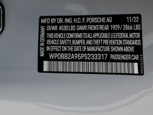 Used 2023 Porsche 911 Targa 4 GTS image 55